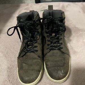 Harley Davison High Top Suede Boots